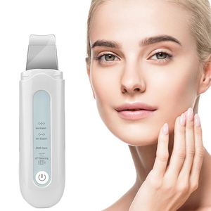 High Frequency Ultrasonic Skin <b>Scrubber</b> Handheld <b>Face</b> Peeling Spatula Exfoliating Cleaning Device - Product Image 2