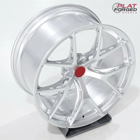 Jantes forgées FI-R EVO personnalisées en diamant argenté 5x120 5x112 18/19/20/21/22 pouces, légères, pour voitures de course BMW Mercedes Audi