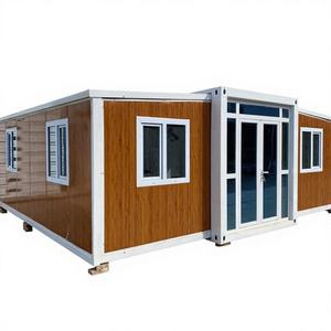 Casa Contenedor Expandible de Lujo de 40/20 Pies, Prefabricada con Paneles Sándwich Aislados, Villa Móvil de 2-5 Dormitorios, Uso Hotelero Completo - Product Image 1