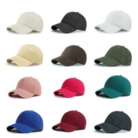 Gorra de Béisbol Personalizada de Alta Calidad con Logotipo Personalizado, 6 Paneles, Bordada, Lavada, 100% Algodón, para Hombre y Mujer, 57cm 59cm, Gorra Deportiva