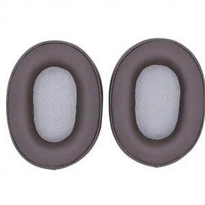 Coussinets d'oreille en cuir protéiné, remplacement pour casque sans fil Sony MDR-1RBT MDR1R, coussinets d'oreille en mousse à mémoire de forme souple - Product Image 3