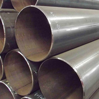 Tuyau en acier au carbone soudé API 5L Gr.B pour le transport de pétrole et de gaz, grand stock disponible