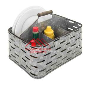 Porte-bière en fer galvanisé pour décorations de fêtes, porte-chocolat unique, best-seller, porte-fruits galvanisé - Product Image 6