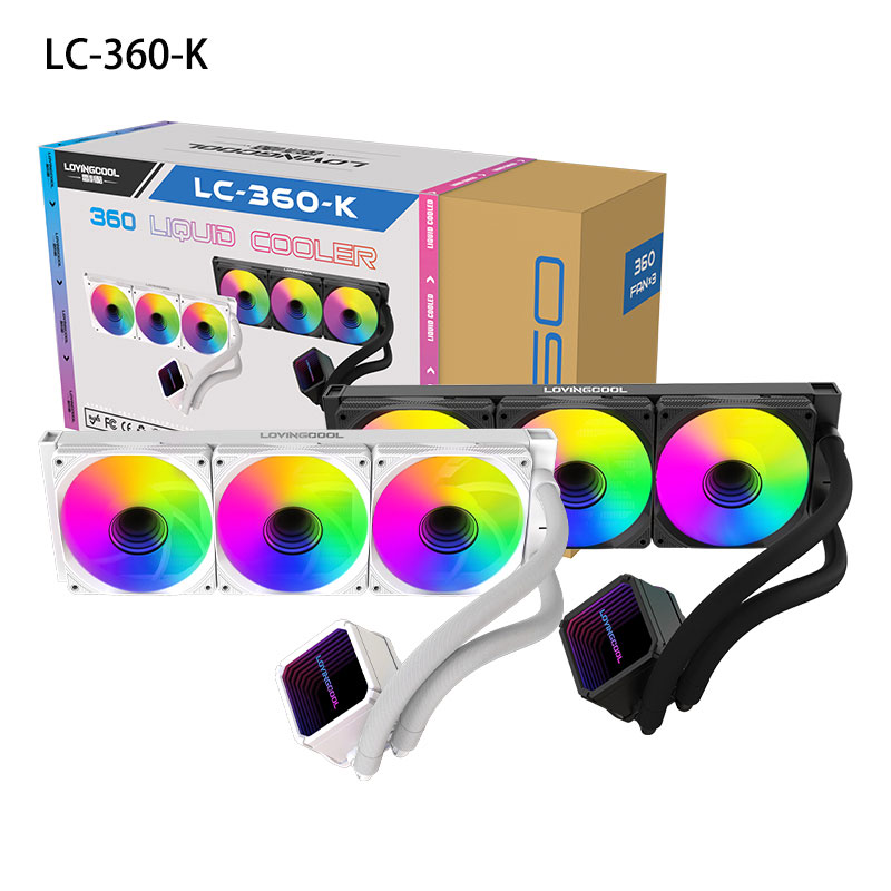 Lovingcool 液体クーラー LovingcoolリアルタイムTEMPディスプレイウォーターポンプ