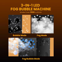 DMX 1500W Électrique Sans Fil Télécommande Brouillard Machine En Gros Bulle De Fumée pour Les Mariages Et Les Fêtes En Métal Glace Sèche