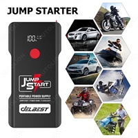 Démarreur de secours multifonction haute puissance 14000mAh 12V 500A avec lumière LED et batterie externe pour moto et voiture – Vente chaude