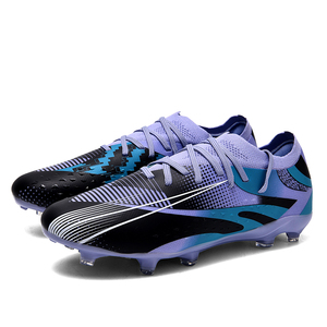 <span class=keywords><strong>Scarpe</strong></span> <span class=keywords><strong>da</strong></span> Calcio per Bambini, Modello Basso con Lacci, per Ragazzi e Ragazze, FG HG TF in <span class=keywords><strong>Pelle</strong></span> PU con Suola in Gomma per Sport di Squadra - Product Image 3