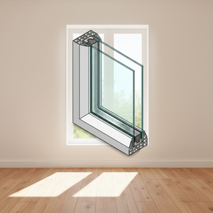 Pannelli di Vetro Cavo Utilizzati per <span class=keywords><strong>Tende</strong></span> e Pareti nel Soggiorno - Product Image 1