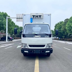 รถบรรทุกห้องเย็นขนาดเล็ก JMC 4x2 3 ตัน 5 ตัน ราคาโรงงานจีน ขาย - Product Image 1