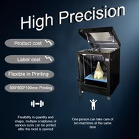 Imprimante grand format 3d 500*500*600mm Machine d'impression 3d Drucker pour modèle 3d Création de figurines 3d