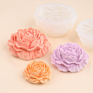 Food Grade 3D Stereo Flower <b>Silicone</b> Cake Mold Reusable Fondant <b>Baking</b> Pan for DIY Candle Soap Aromatherapy Making - Product Image 5