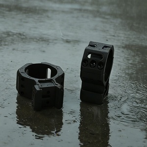 Anneaux de montage pour lunette BANGBANG 34 mm, hauteur centrale de 1,38 po, pour observation en extérieur (noir) - Product Image 2