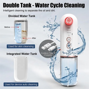 2024 Đổi Mới Mới Bong Bóng Nhỏ Nóng Nước Lạnh Oxy Làm Sạch Sâu Trên Khuôn Mặt Mũi Lỗ Chân Lông Hút Điện Loại Bỏ Mụn Đầu Đen - Product Image 2