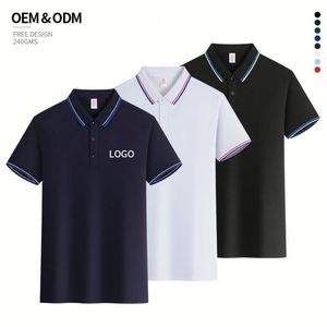เสื้อโปโลชายดีไซน์ใหม่ปี 2025 ผ้าปิเก้ ระบายอากาศได้ดี แห้งเร็ว ซับเหงื่อ ทรงเข้ารูป สวมใส่สบาย เหมาะสำหรับฤดูร้อน - Product Image 4