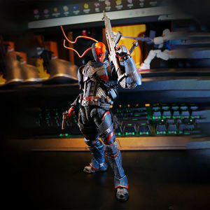 โมเดลฟิกเกอร์แอคชั่นของเล่นสะสม Lpzz Deathstroke Arkham Knight ของแ<span class=keywords><strong>ท</strong></span>้ใหม่ ขนาด 1/12 ผลิตจาก PVC รุ่น DC002 ของขวัญ - Product Image 5