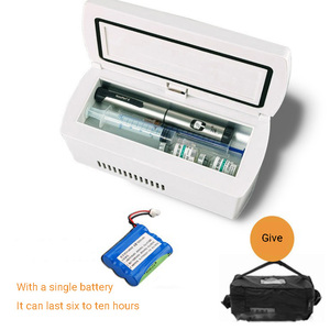 Caja de almacenamiento portátil para diabéticos, <span class=keywords><strong>nevera</strong></span> pequeña con batería recargable, estuche de viaje, Enfriador de glucosa - Product Image 4