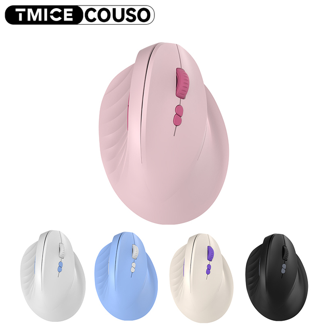 New Arrival V40 Lift Wireless Right-Handed Ergonomic Vertical Mouse 2.4G 6 Buttons Quiet Click for Laptop/PC Office Mice
