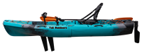 Entraînement modulaire d'aileron de pédale de kayak simple certifié CE de 10 pieds avec coque en PEBDL Bateau de surf et d'aviron de sport électrique pour 2 personnes