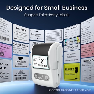 Imprimante thermique de reçus 80 mm, étiqueteuse, interface USB, 203 DPI, prise en charge SDK, batterie 1200 mAh, garantie 1 an, vitesse d'impression couleur 0 - Product Image 3