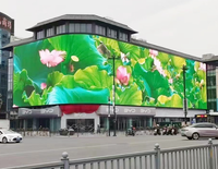 Shenzhen YUYI haute qualité P8 fixe extérieur numérique vidéo LED mur vidéo étanche 3d panneau d'affichage publicité LED écran d'affichage