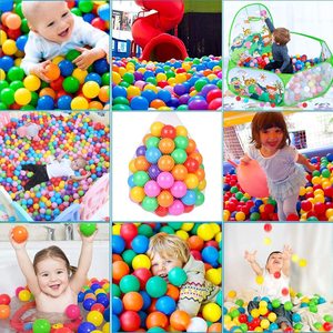 30PCS Océan Balles pour <span class=keywords><strong>Piscine</strong></span> À balles Écologique Coloré Doux En Plastique Recharge Bébé Océan <span class=keywords><strong>Piscine</strong></span> À Balles Jouet De Bébé Drôle - Product Image 6