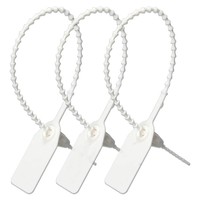 Étiquettes de sécurité en plastique pour chaussures, boucle antivol, décoration, étiquette de sac, sceau de sécurité, étiquettes de fermeture