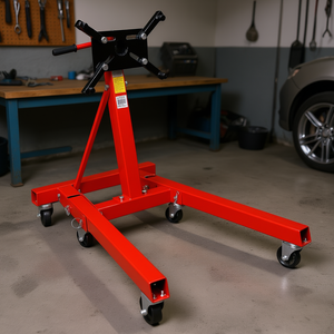 Support de moteur pliable en acier, capacité 2000 lbs, pour bloc moteur - Product Image 2