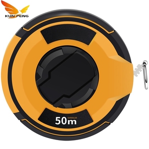 KUNPENG Ruban à mesurer professionnel <span class=keywords><strong>de</strong></span> 50 m, haute précision, pour l'ingénierie et la topographie, avec logo personnalisé - Product Image 1