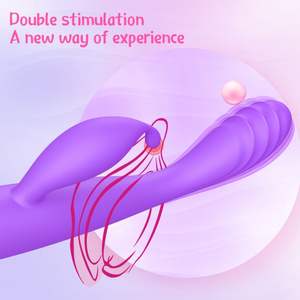 Kadın Shaker taç noktası Tidal kalem çift kafa AV sopa alay atlama yumurta eğlenceli malzemeleri - Product Image 2