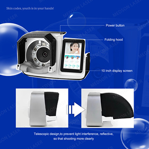2025 nouveauté haute pixel analyse de l'acné analyse de la pigmentation analyse des rides de la peau détecter la machine d'humidité de la peau - Product Image 5