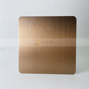 Placa de Acero Inoxidable 304 de Venta Caliente de Fábrica, Color Oro Rosa, Superficie Pulida, Corte, Doblado, Soldadura, Grosor Personalizado - Product Image 2