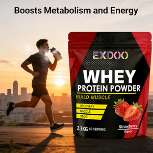 Yetişkinler İçin Süper Gıda Whey <span class=keywords><strong>Protein</strong></span> İzolat Tozu - Porsiyon Başına 50g+ <span class=keywords><strong>Protein</strong></span> İçeren Sporcu Besin Takviyesi Kas Gelişimi Desteği - Product Image 4