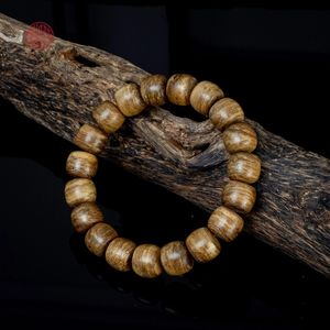 Pulsera Prestige Agarwood Lu Thong con Cuentas Redondas de 12 mm, Edición Especial, Joyería Espiritual de Madera de Oud Premium - Product Image 1