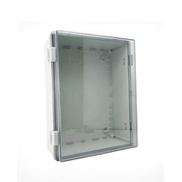 Couvercle Transparent boîte étanche en plastique Pc 400x300x170 boîte électrique de Distribution câblage boîte de commutation étanche