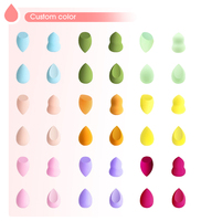 Éponges de maquillage personnalisées en gros pour femmes, ensemble de produits de beauté, éponges œuf sans latex, éponges de maquillage personnalisées