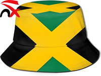 Chapeau Bob Drapeau Jamaïcain Tendance Unisexe – Idéal pour l'Été, la Plage et les Activités de Plein Air