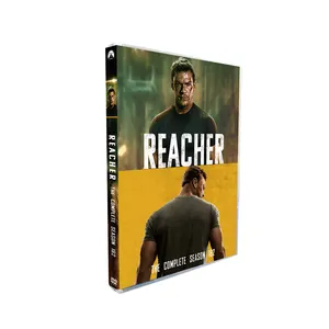 Reacher第1-2季最新DVD电影6碟工厂批发热卖DVD电影电视系列盒套装CD卡通蓝光免费船