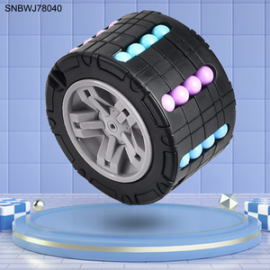 TIKTOK <span class=keywords><strong>Amazon</strong></span> Offres Spéciales enfants Cube bout des doigts filature petite roue de haricot magique presser Stress doigt haut disque magique jouet - Product Image 4