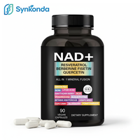 Capsules de suppléments OEM NAD+ 18-en-1 en gros : Resvératrol, Berbérine, Quercétine – Pour un vieillissement sain, la fonction cognitive et les antioxydants