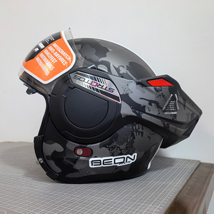 Mũ bảo hiểm mô tô đa năng, kiểu dáng mở, dành cho đua xe, có thể mở lên, tích hợp bluetooth (tùy chọn), chất liệu ABS, dành cho nam, B707 2025, bán buôn. - Product Image 6