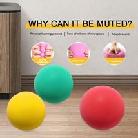 Pu mousse lavable enfants entraînement en intérieur élastique silencieux balle muette rebondissante non revêtue haute densité mousse balle de sport/basket-ball silencieux