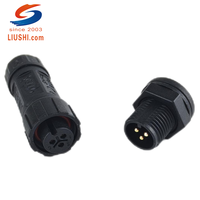 Connecteur de panneau M12 pour câble électrique, 3 broches, étanche IP67, adaptateur automobile