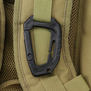Multi-Purpose D-Ring Bloqueio Leve Primavera Mosquetão Mosquetão Gancho para Molle Webbing - Product Image 6