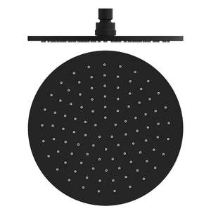 Pomme de douche ronde en laiton sans plomb de haute qualité, accessoires de douche de salle de bain - Product Image 1