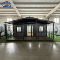 Casa Contenedor Expandible de Acero Prefabricada de 20 pies, Casa Contenedor de 2 Dormitorios