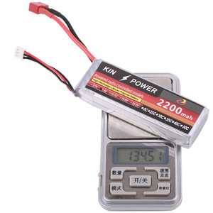 Batería LiPo Kin Power de 2200mAh 7.4V 2S para modelos de aviones, coches y barcos RC - Product Image 2