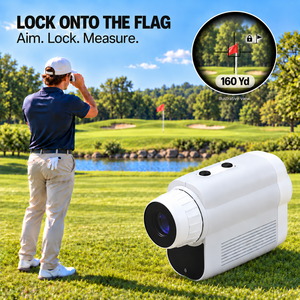 <span class=keywords><strong>Télémètre</strong></span> laser de golf OEM 6X en gros avec fonction de compensation de pente, verrouillage de la bannière, batterie rechargeable, marque privée, emballage personnalisé - Product Image 4