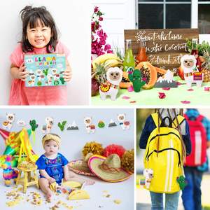 Kit de costura de Llama para principiantes, regalo educativo para adultos, proyectos creativos, para niños, crea tu propia Llama, Cactus, divertido, Kit artesanal de fieltro - Product Image 6