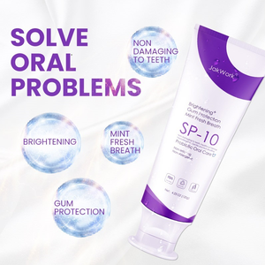 Stock disponible aux États-Unis - Dentifrice blanchissant à la menthe probiotique - Nettoyage en profondeur - Portable - Biologique - Dents sensibles - Anti-caries - Anti-plaque - Product Image 3