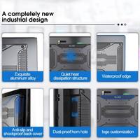 Minghongyu 10.1" Ordinateur industriel Android robuste RK3288/RK3568/RK3399/RK3588 Écran tactile sans ventilateur 2GB/4GB/8GB/16GB RAM